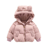 Smiley face Outdoor Thick Kids Coat