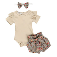 baby girl Solid Color Tops Clothing