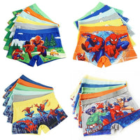 4pcs/lot Boys Baby Boy Children Underwear Boxers Underpants Kids Panties Panty Briefs Infant Teenagers 3-8Y