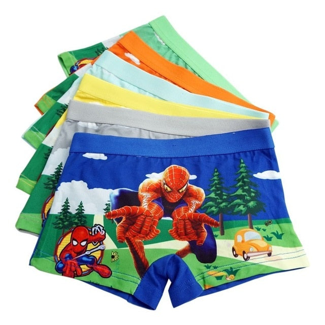 4pcs/lot Boys Baby Boy Children Underwear Boxers Underpants Kids Panti