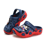 2018 Fashion New Summer Children Cartoon Characters Cave Shoes Boys And Girls Slippers sandals two wear Antiskid Slippers Beach