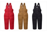 Winter Clothing set Boys Jacket Coat + Bib Pants