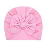 15 Colors Infant Headbands Solid Cotton Kont Turban Headband For Girls Spandx Stretchy Beanie Hat Headwear Baby Hair Accessories