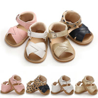 Girl Sandals Leather Soft Sole Shoes